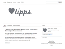 Tablet Screenshot of lieblingstipps.de